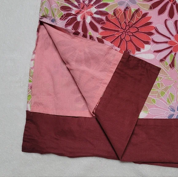 Rare Vintage 90s Delia's Retro Daisy Print Tie-Waist Low Waisted Midi Skirt M - Picture 6 of 11